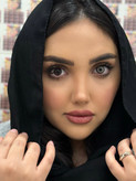 طوسی عسلی دور مشکی روشن