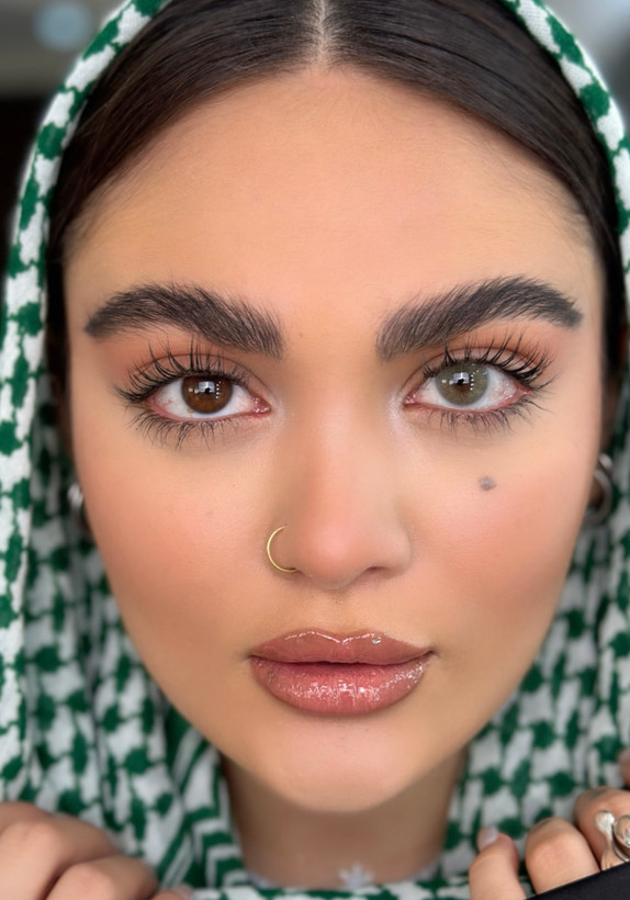 طوسی سبز طبیعی بدون دور و بدون بزرگنمایی