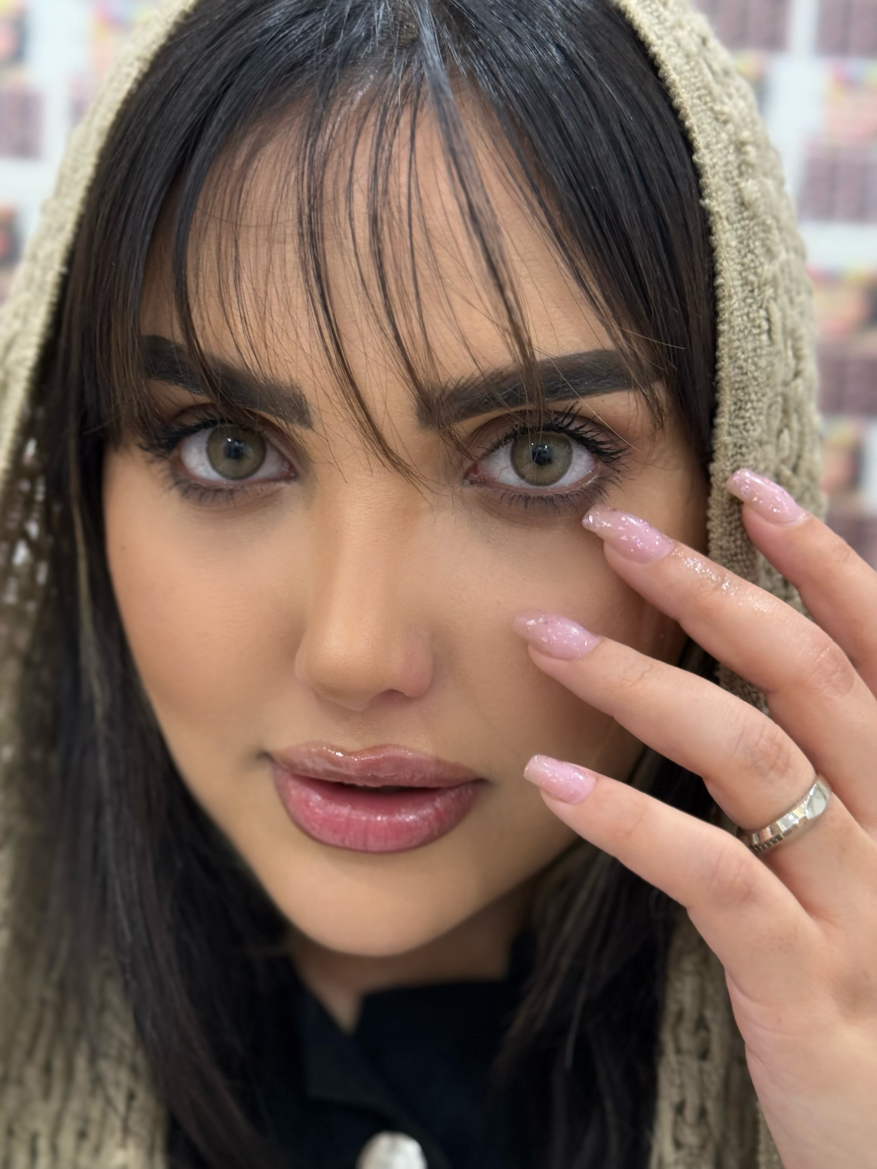 عسلی زیتونی جذاب😍